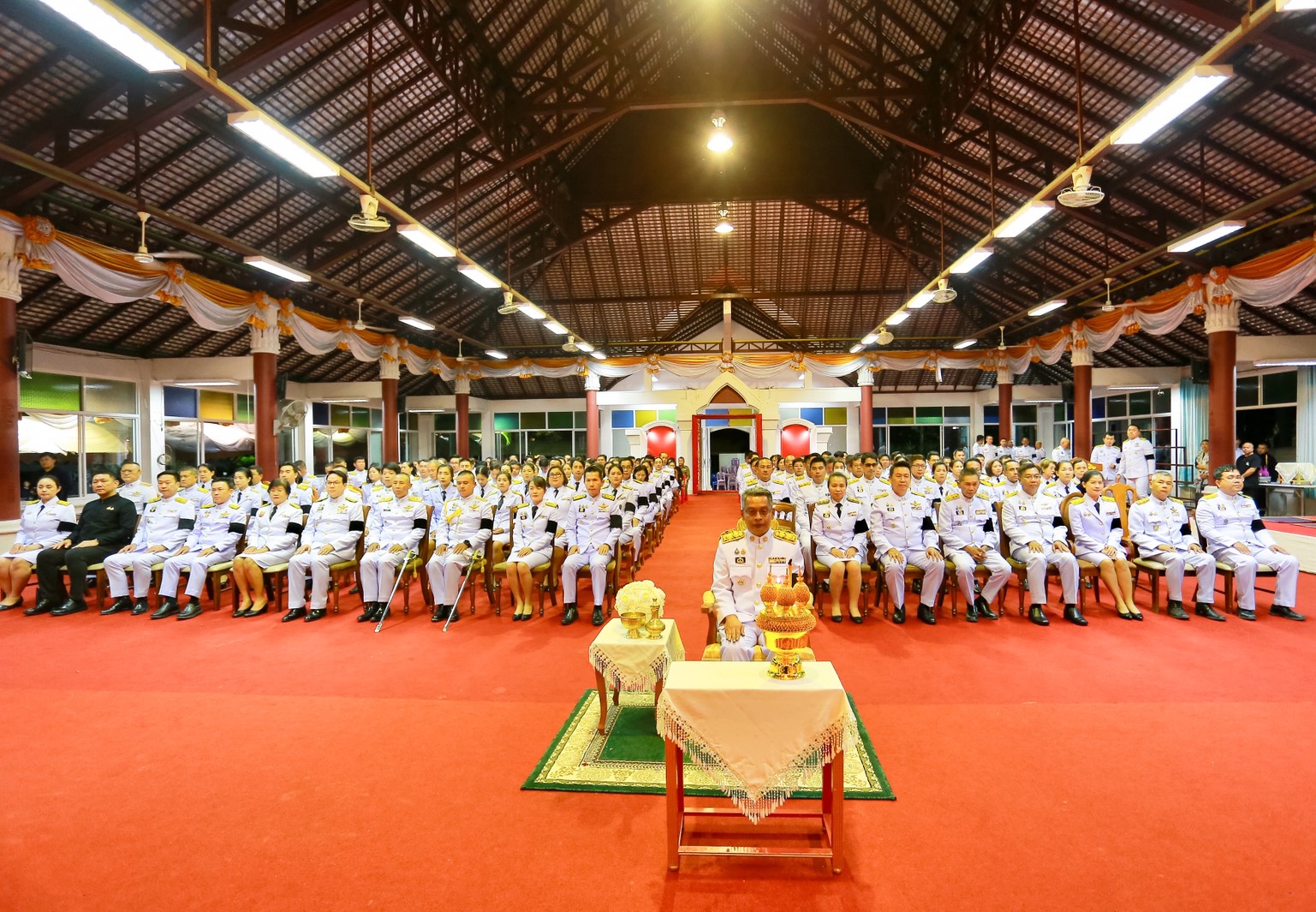 จังหวัดน่าน จัดพิธีบำเพ็ญกุศลปัญญาสมวาร (50 วัน) ถวายพระราชกุศล สมเด็จพระนางเจ้าสิริกิติ์ พระบรมราชินีนาถ พระบรมราชชนนีพันปีหลวง