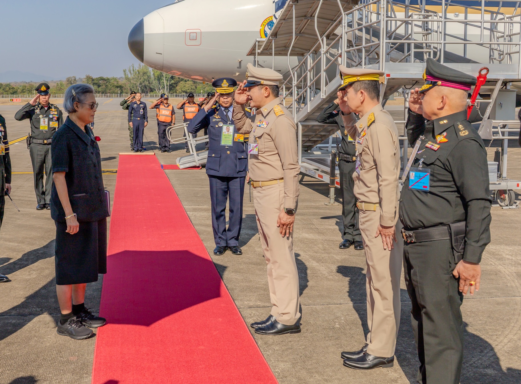 สมเด็จพระกนิษฐาธิราชเจ้า กรมสมเด็จพระเทพรัตนราชสุดาฯ สยามบรมราชกุมารี เสด็จพระราชดำเนินไปทรงปฏิบัติพระราชกรณียกิจ พื้นที่จังหวัดน่าน