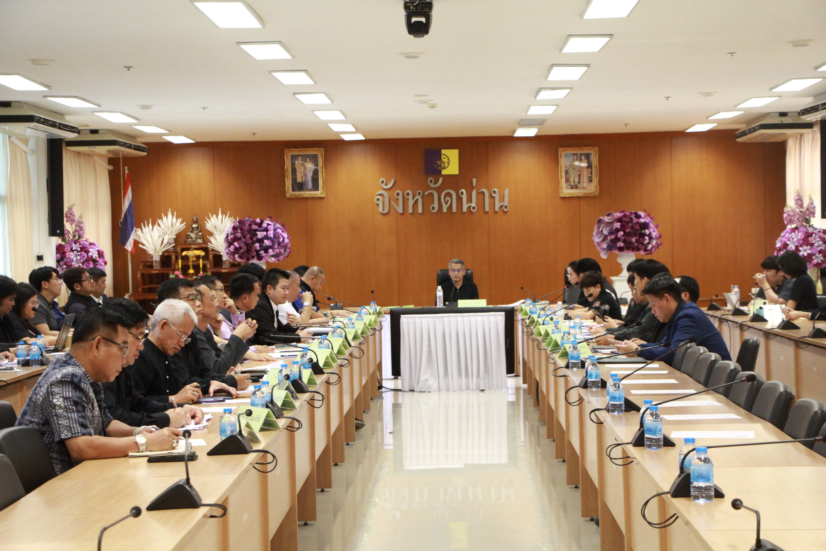จังหวัดน่าน เดินหน้าแพลตฟอร์ม "NFIP" ปักหมุดสร้างฝายชะลอน้ำกว่า 1.4 หมื่นจุด เฟสแรกสร้างฝายชุมชนได้ทันที มุ่งฟื้นฟูป่าต้นน้ำยั่งยืน