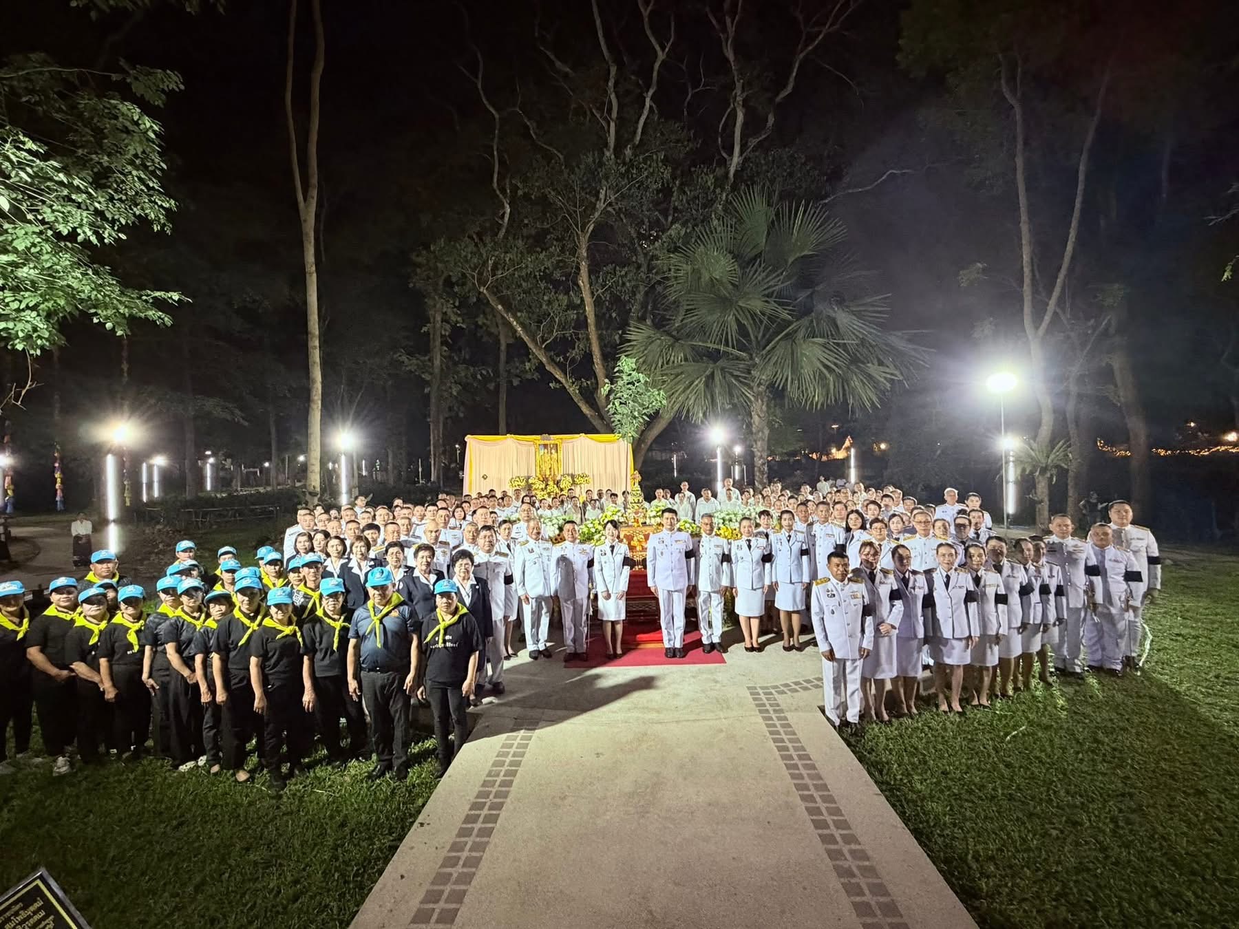 จังหวัดน่าน จัดพิธีเชิญพุ่มดอกบัวประดิษฐ์ ถวายสักการะ &ldquo;พระศรีมหาโพธิทศมราชบพิตร&rdquo; เนื่องในวันวิสาขบูชา ประจำปี 2569