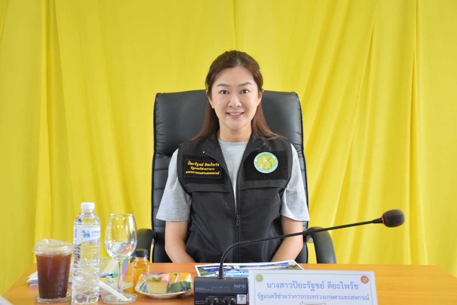 รัฐมนตรีช่วยว่าการกระทรวงเกษตรและสหกรณ์ ลงพื้นที่จังหวัดน่าน ติดตามการบริหารจัดการน้ำในเขตชลประทานระดับจังหวัด เร่งขับเคลื่อนโครงการพัฒนาแหล่งน้ำเพื่อความมั่นคงทางการเกษตร